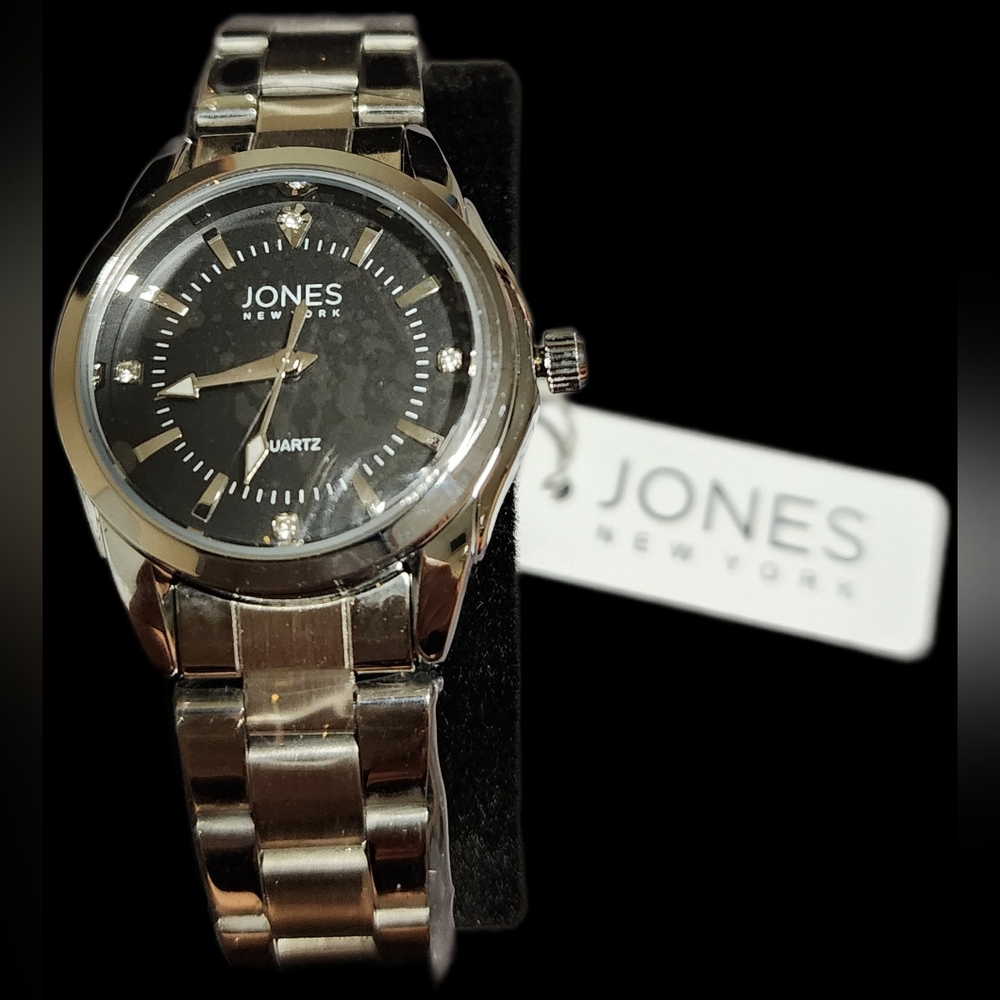 Women's Jones New York Metallic Timepiece